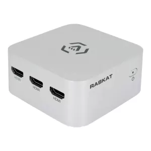 Мини-ПК Raskat STANDART 307, Intel Core i3-N300 / 16 ГБ DDR5 / 256 ГБ SSD / Intel UHD Graphics / Без ОС, серый (STANDART307164448)
