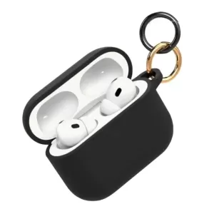 Силиконовый чехол VLP Charm Case для Apple AirPods Pro 3 Black (Черный)