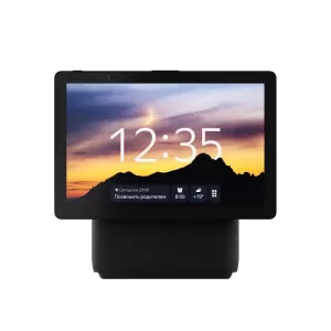 Умная колонка Яндекс Станция Дуо Макс с Алисой с Zigbee Черный