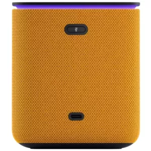 Умная колонка Яндекс Станция Миди с Алисой с Zigbee Оранжевый