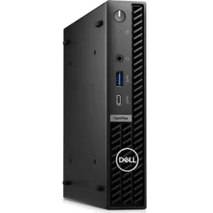 Мини-ПК Dell Optiplex 7020 Micro, Intel Core i5 14500T / 16 ГБ DDR5 / 512 ГБ SSD / Intel UHD Graphics / Windows 11 Pro / Клавиатура, мышь, черный (7020-5621)