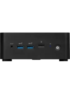 Мини-ПК MSI Cubi NUC 1M-045XRU, Intel Core 3 100U / 8 ГБ DDR5 / 512 ГБ SSD / Intel UHD Graphics / Без ОС, черный (9S6-B0B111-219)