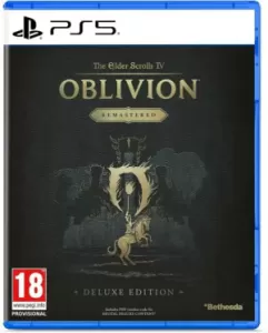 Игра для PS5 The Elder Scrolls IV: Oblivion Remastered - Deluxe Edition (Английская версия)