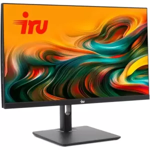 Моноблок iRU 23IM, 23.8" (1920x1080) IPS / Intel Core i5-12400 / 16 DDR4 / 512 ГБ SSD / Intel UHD Graphics / Windows 11 Pro, Черный (1994779)