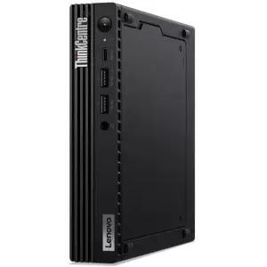 Мини-ПК Lenovo ThinkCentre M70q Gen 4, Intel Core i5-13400T / 8 ГБ DDR4 / 512 ГБ SSD / Intel UHD Graphics / Без ОС / Клавиатура, мышь, черный (12E3003EUM)