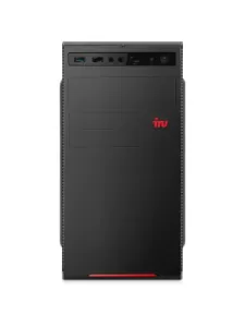 Системный блок iRU Опал 613 MT, Intel Core i3-12100 / 8 ГБ DDR4 / 256 ГБ SSD / Intel UHD Graphics / Без ОС, черный (2022877)