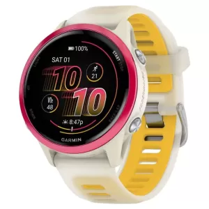 Умные часы Garmin Forerunner 570, 42 мм, Raspberry/Mango