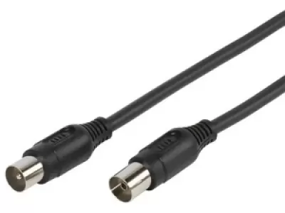 Кабель антенный Vivanco 43022 (1.5 м, черный)