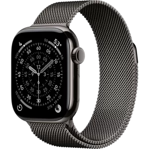 Смарт-часы Apple Watch 11 титановые Gray  42 мм, Milanese Loop Gray