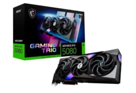 Видеокарта PCIE16 RTX5080 16GB RTX 5080 16G GAMING TRIO MSI
