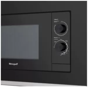Микроволновая печь встраиваемая 20L HMT-2017GRILL BLACK WEISSGAUFF