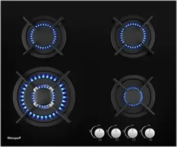 Газовая варочная поверхность NANO GLASS HGG 640 BG WEISSGAUFF