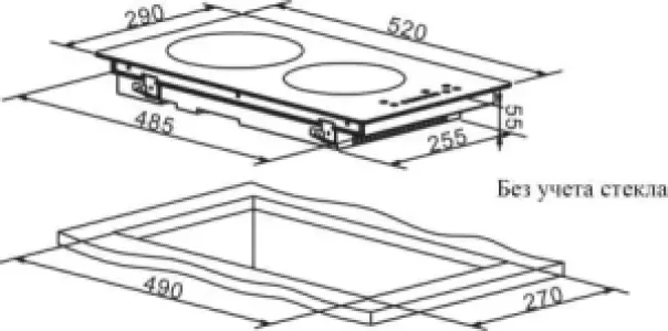 Индукционная варочная панель HI 32 BA WEISSGAUFF