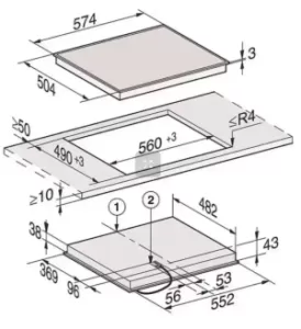 Электрическая варочная поверхность KM 6520 FR MIELE