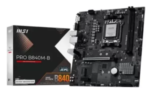 Материнская плата AMD B840 SAM5 MATX PRO B840M-B MSI