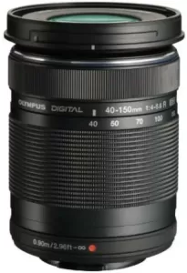Объектив OM SYSTEM M.Zuiko Digital ED 40–150 мм f/4–5.6 R, чёрный