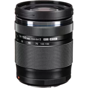 Объектив OM SYSTEM M.Zuiko Digital ED 14–150 мм f/4–5.6 II, черный