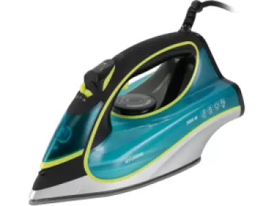 Утюг Hyundai H-SI01450 голубой/желтый