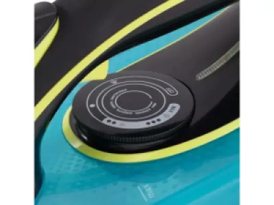 Утюг Hyundai H-SI01450 голубой/желтый