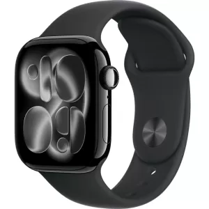 Смарт-часы Apple Watch Series 11 42mm Jet Black Aluminium Case with Black Sport Band M/L