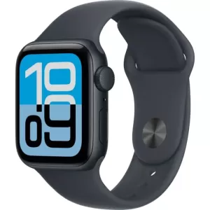 Смарт-часы Apple Watch SE 3 44 мм, Midnight Aluminum Case with Midnight Sport Band (S/M)