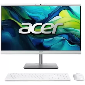 Моноблок Acer Aspire C24-195ES, 23.8" (1920x1080) IPS / Intel Core Ultra 5 125U / 16 DDR5 / 512 ГБ SSD / Intel Graphics / Без ОС / Клавиатура, мышь, Серебристый (DQ.BM4CD.002)