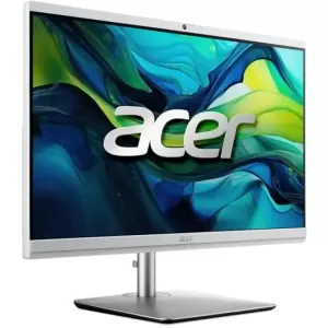 Моноблок Acer Aspire C24-195ES, 23.8" (1920x1080) IPS / Intel Core Ultra 5 125U / 16 DDR5 / 512 ГБ SSD / Intel Graphics / Без ОС / Клавиатура, мышь, Серебристый (DQ.BM4CD.002)