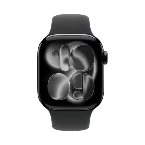 Умные часы Apple Watch Series 11 46 мм Aluminum Черный Оникс Sport Band Черный
