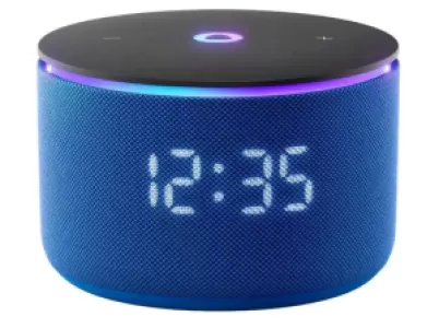 Умная колонка Яндекс Станция Мини 3 Про с Алисой, Zigbee, синий, YNDX-00059BLU