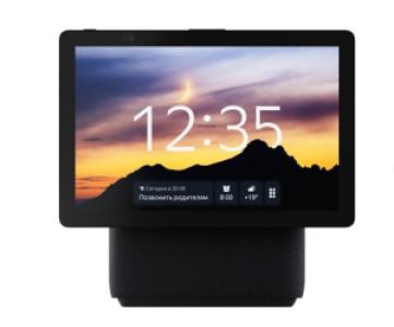 Умная колонка Яндекс Станция Дуо Макс с Zigbee, черная, YNDX-00055BLK 