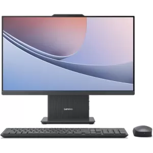 Моноблок Lenovo IdeaCentre AIO 24IRH9, 23.8" (1920x1080) IPS 100 Гц / Intel Core i5-13420H / 16 DDR5 / 512 ГБ SSD / Intel UHD Graphics / Без ОС / Клавиатура, мышь, Серый (F0HN00A2RU)