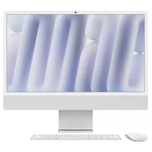 Моноблок Apple iMac 24 2024 (M4 8-Core, GPU 8-Core, 16GB, 512GB) (Серебристый, 16 ГБ, 512 ГБ, Z1E2000KJ)