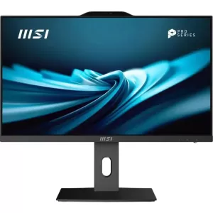Моноблок MSI Pro AP242P 14M-670XRU, 23.8" (1920x1080) IPS / Intel Core i3-14100 / 8 DDR5 / 512 ГБ SSD / Intel UHD Graphics / Без ОС / Клавиатура, мышь, Черный (9S6-AE0621-827)