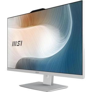 Моноблок MSI Modern AM272P 1M-677XRU, 27" (1920x1080) IPS / Intel Core 3 100U / 8 DDR5 / 512 ГБ SSD / Intel Graphics / Без ОС / Клавиатура, мышь, Белый (9S6-AF8232-677)