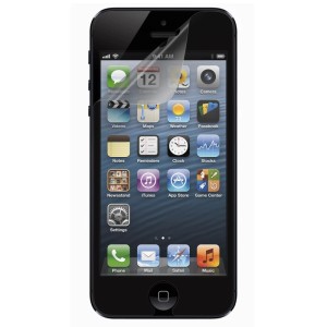 Глянцевая защитная плёнка на экран для iPhone 5S/iPhone SE Глянцевая защитная плёнка на экран для iPhone 5S/iPhone SE
