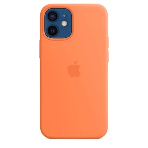 Силиконовый чехол Apple iPhone 12 mini Silicone Case with MagSafe - Kumquat (MHKN3ZE/A) для iPhone 12 mini Силиконовый чехол Apple iPhone 12 mini Silicone Case with MagSafe - Kumquat (MHKN3ZE/A) для iPhone 12 mini