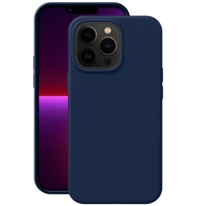 Чехол Deppa Case Liquid Silicone Pro Blue Graphite (88101) для Apple iPhone 13 Pro Чехол Deppa Case Liquid Silicone Pro Blue Graphite (88101) для Apple iPhone 13 Pro