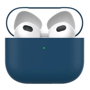 Силиконовый чехол Deppa Blue для AirPods 3 (47323) Силиконовый чехол Deppa Blue для AirPods 3 (47323)