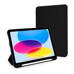 Чехол-книжка Gurdini Milano Series (pen slot) для iPad 10.9 (2022)/11 (2025 A16) Black