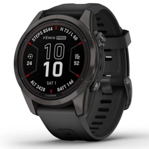 Умные часы Garmin fenix 7S Pro – Sapphire Solar Edition Carbon Grey DLC Titanium with Black Band (010-02776-11) Умные часы Garmin fenix 7S Pro – Sapphire Solar Edition Carbon Grey DLC Titanium with Black Band (010-02776-11)