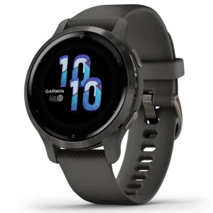 Умные часы Garmin Venu 2S Slate Stainless Steel Bezel with Graphite Case and Silicone Band (010-02429-10) Умные часы Garmin Venu 2S Slate Stainless Steel Bezel with Graphite Case and Silicone Band (010-02429-10)
