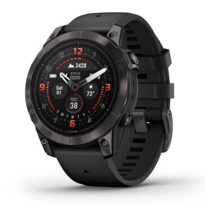 Умные часы Garmin epix Pro (Gen 2) – Sapphire Edition - 47 mm Carbon Grey DLC Titanium with Black Band (010-02803-11) Умные часы Garmin epix Pro (Gen 2) – Sapphire Edition - 47 mm Carbon Grey DLC Titanium with Black Band (010-02803-11)