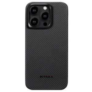 Чехол Pitaka MagEZ Case 4 для iPhone 15 Pro (6.1) Black/Grey Twill