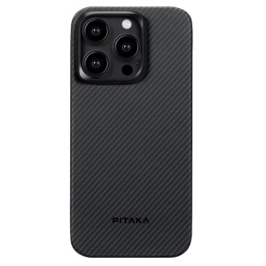 Чехол Pitaka MagEZ Case 4 для iPhone 15 Pro Max (6.7) Black/Grey Twill