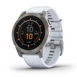 Умные часы Garmin epix Pro (Gen 2) – Sapphire Edition - 47 mm Titanium with Whitestone Band (010-02803-21) Умные часы Garmin epix Pro (Gen 2) – Sapphire Edition - 47 mm Titanium with Whitestone Band (010-02803-21)
