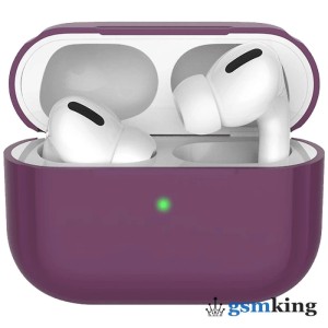Deppa Silicone Case for AirPods Pro 1 & 2 Burgundy (Бургунди) Deppa Silicone Case for AirPods Pro 1 & 2 Burgundy (Бургунди)