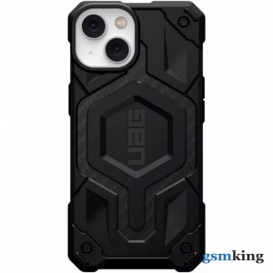 UAG Monarch Case with MagSafe for Apple iPhone 14 Carbon Fiber (Чёрный)	113161114242