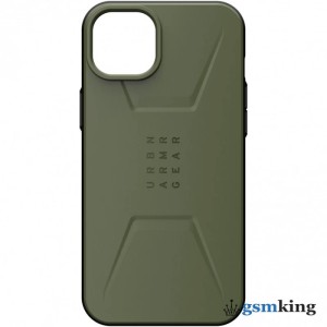 UAG Civilian with MagSafe Series Case for Apple iPhone 14 Plus Olive Drab (Зелёный) 114037117272