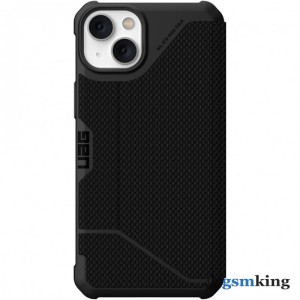 UAG Metropolis Folio Kevlar® Series Case for Apple iPhone 14 Plus Kevlar Black (Чёрный) 114045113940