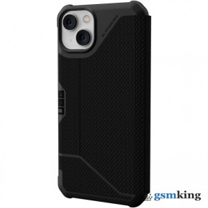 UAG Metropolis Folio Kevlar® Series Case for Apple iPhone 14 Plus Kevlar Black (Чёрный) 114045113940